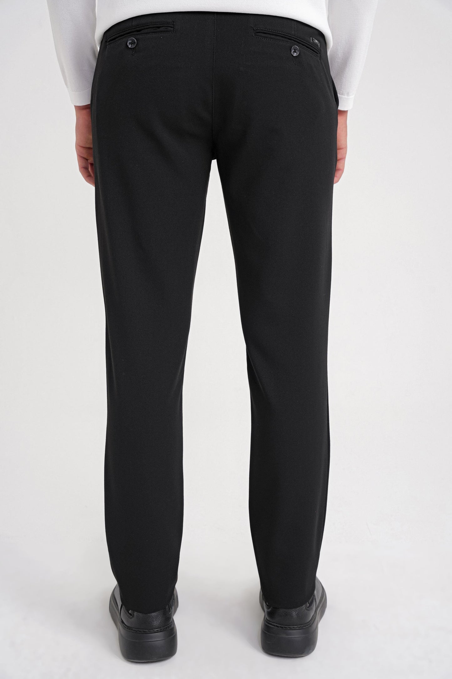 P 1200 Pantolon Comfort Siyah Casual