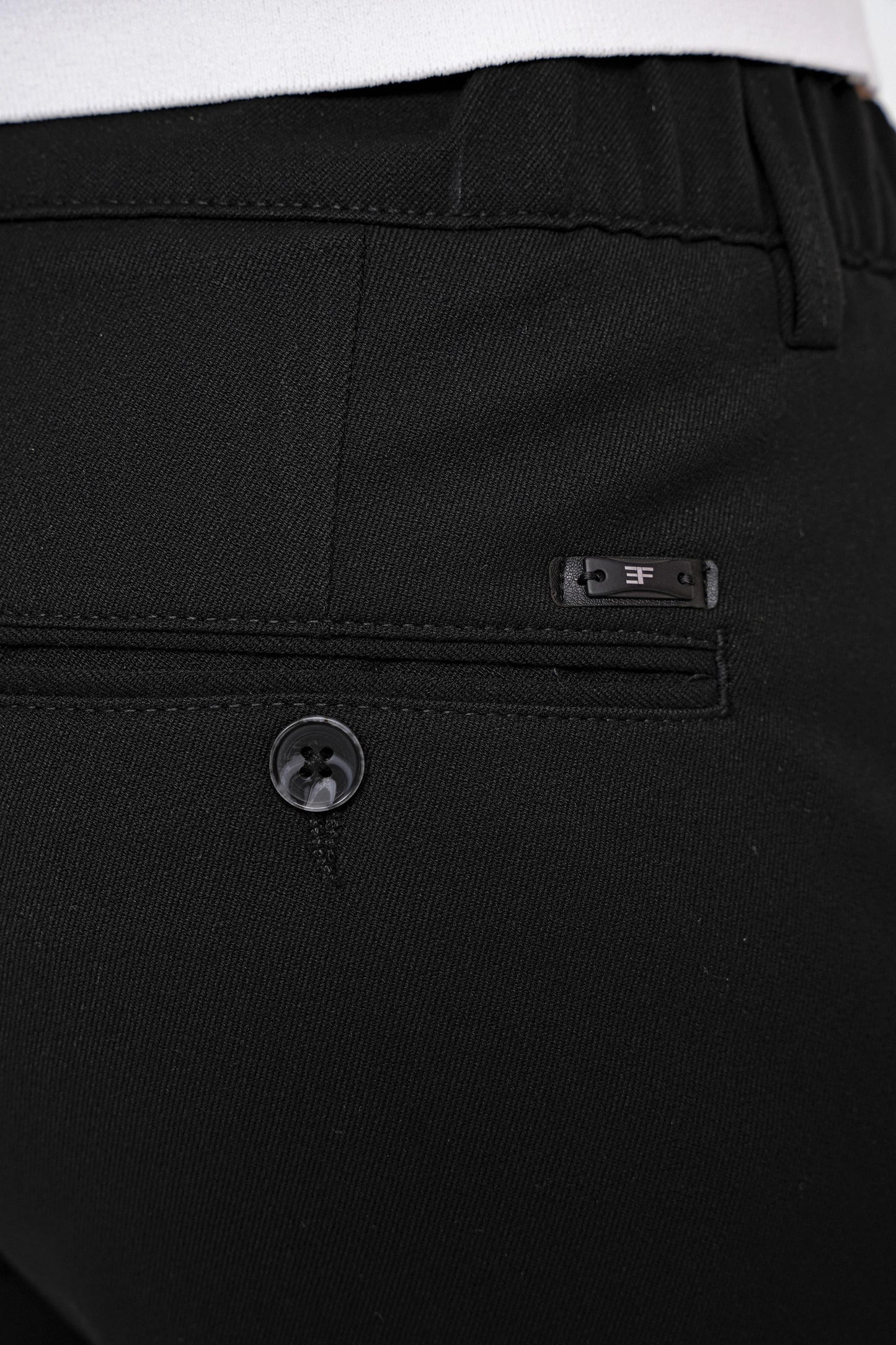 P 1200 Pantolon Comfort Siyah Casual