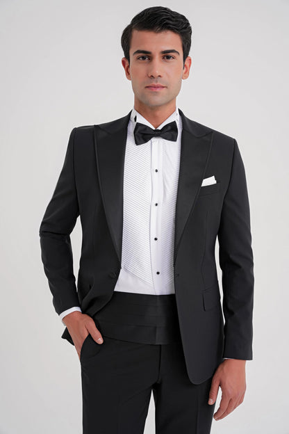 Black 081 Takim Slim Siyah