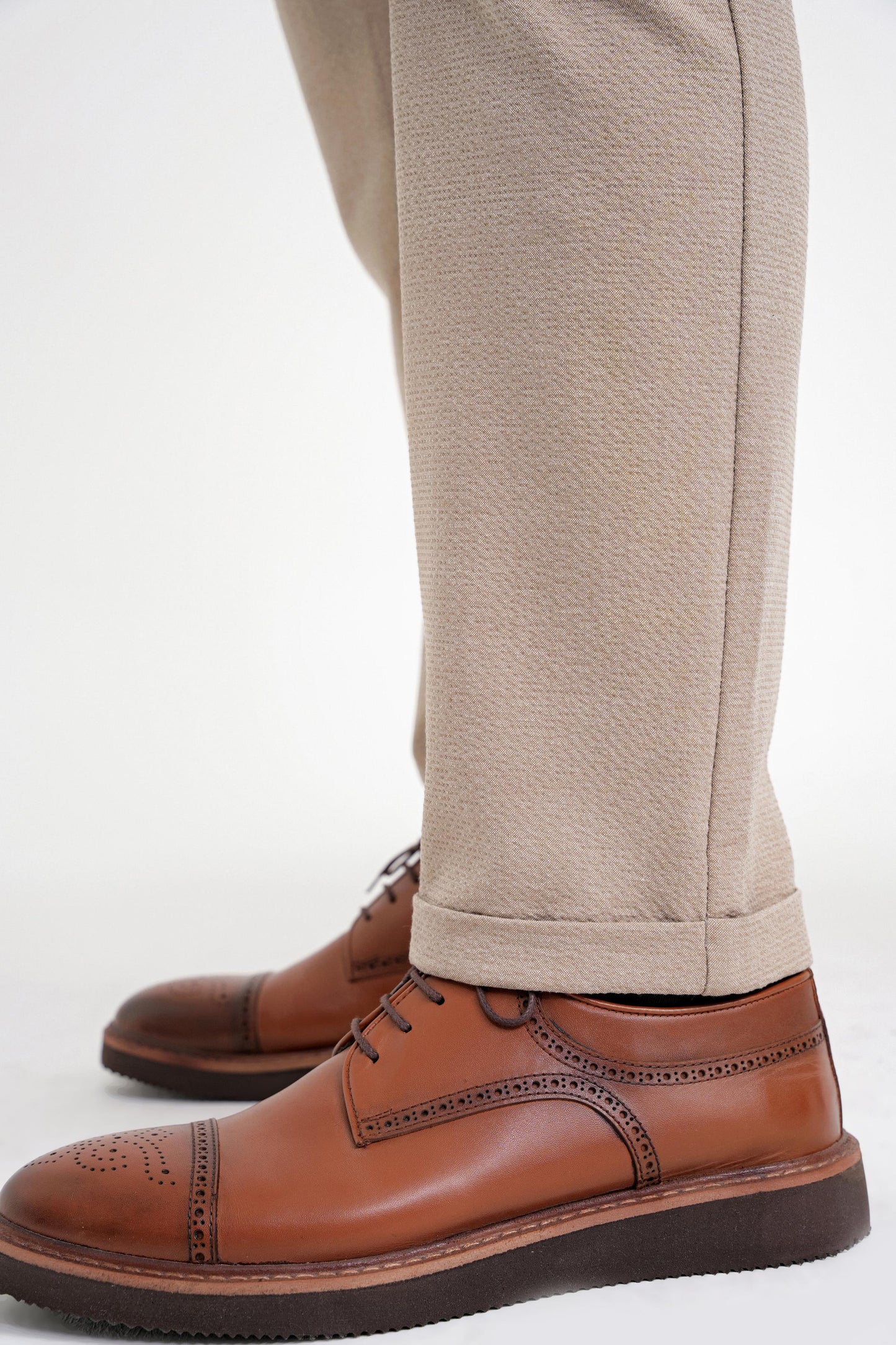 P 1202 Pantolon Comfort Bej