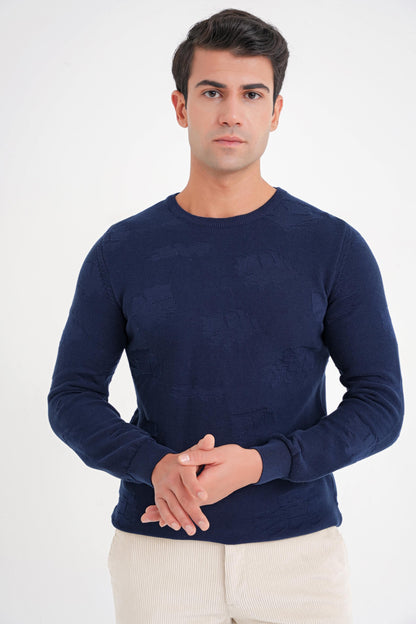 Tr 884 Triko Comfort Lacivert