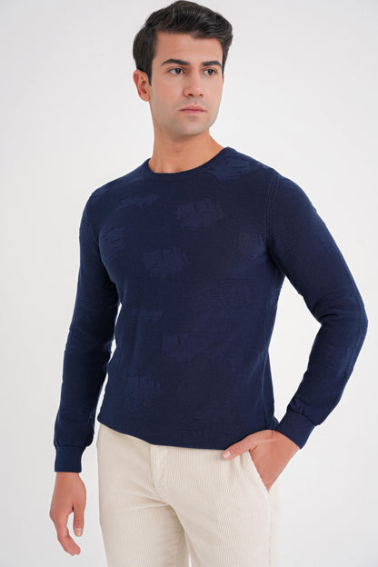 Tr 884 Triko Comfort Lacivert