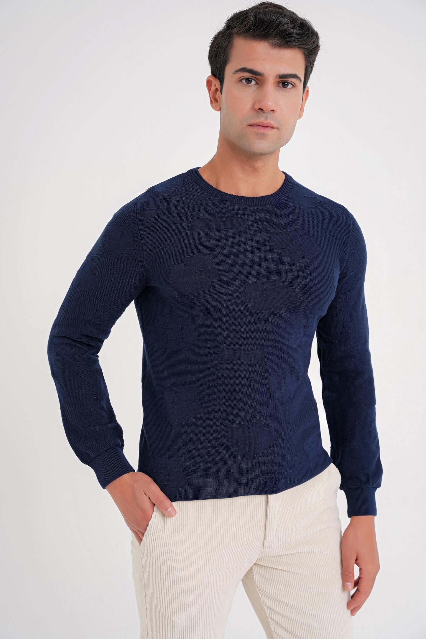 Tr 884 Triko Comfort Lacivert