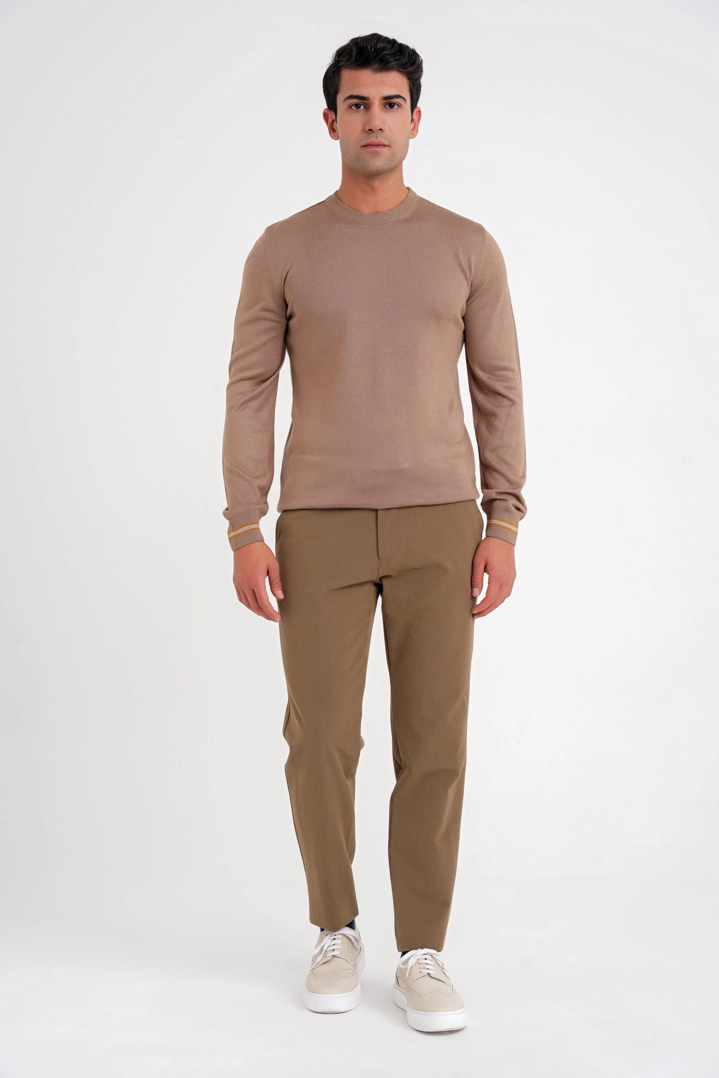 P 1201 Pantolon Comfort Tütün