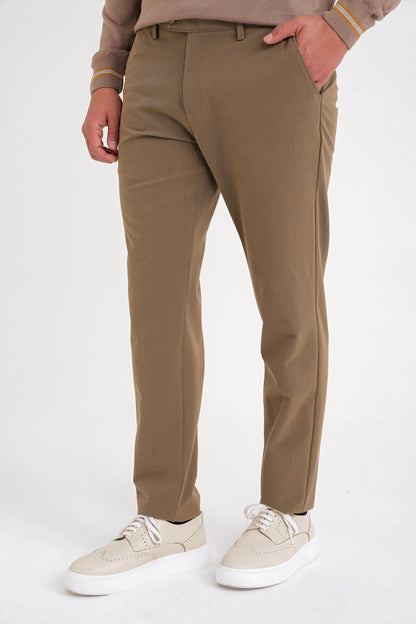P 1201 Pantolon Comfort Tütün