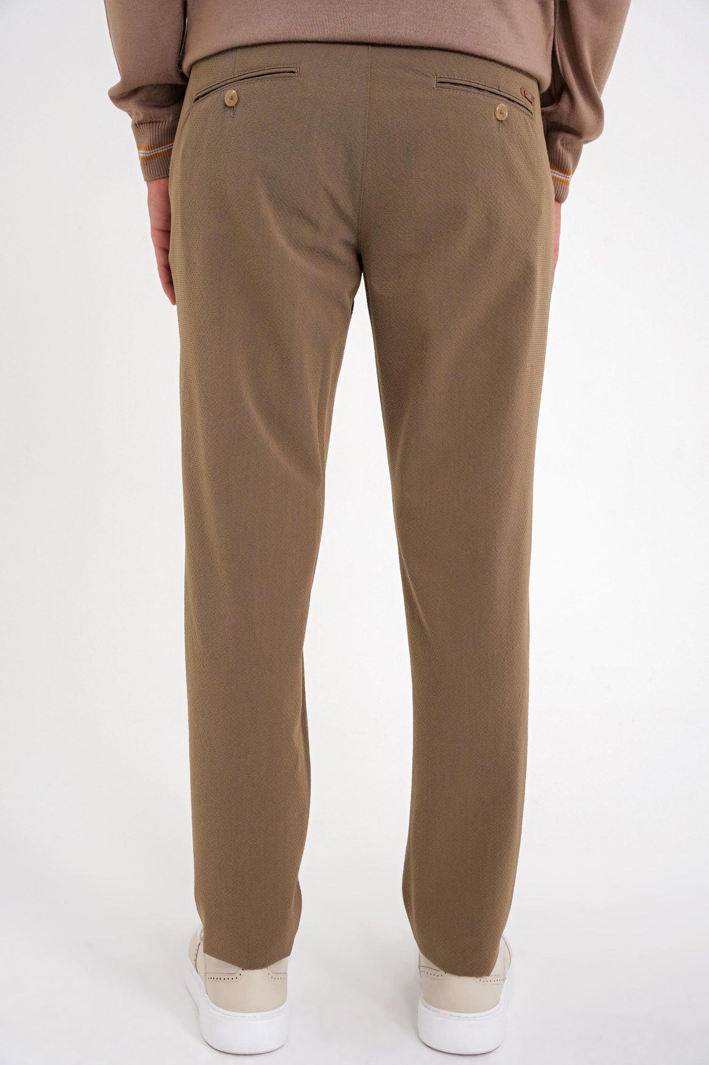 P 1201 Pantolon Comfort Tütün