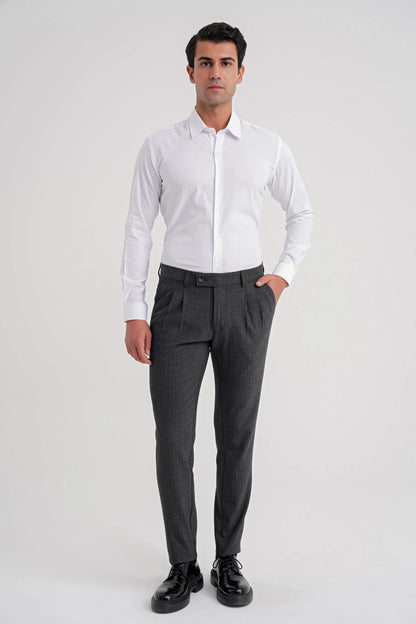 P 1204 Pantolon Comfort Füme