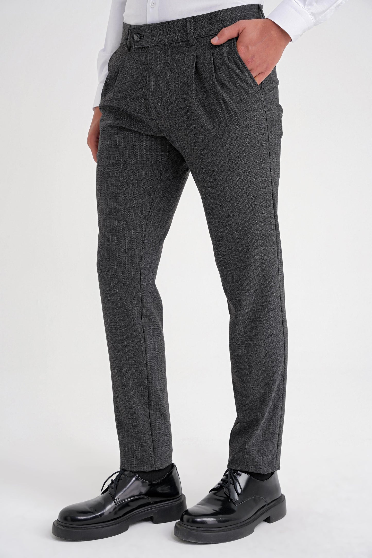 P 1204 Pantolon Comfort Füme