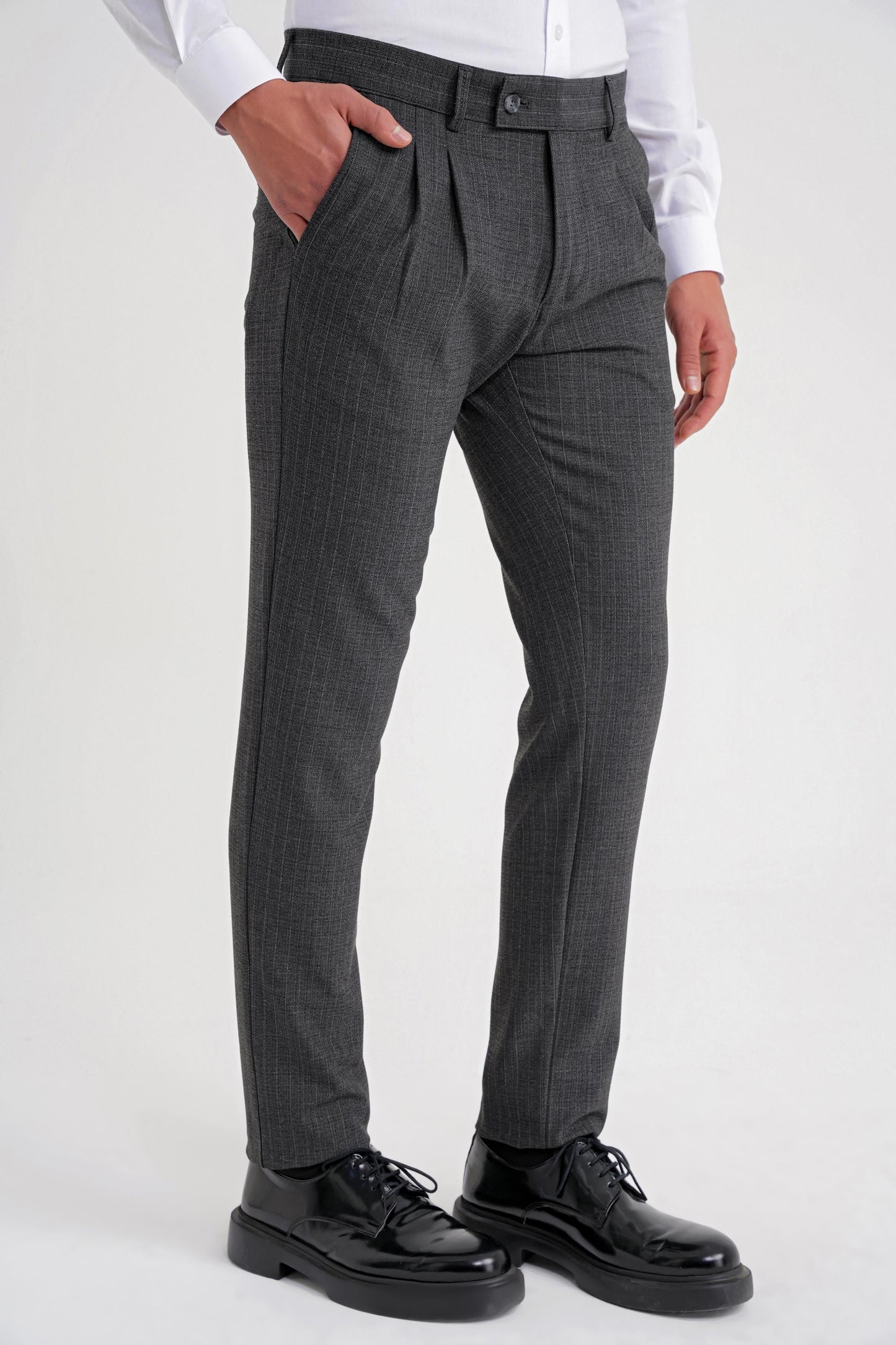 P 1204 Pantolon Comfort Füme