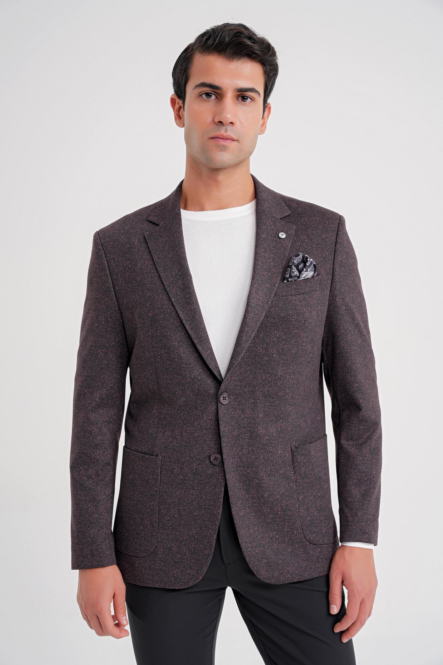 C 725 Ceket Comfort Kahverengi