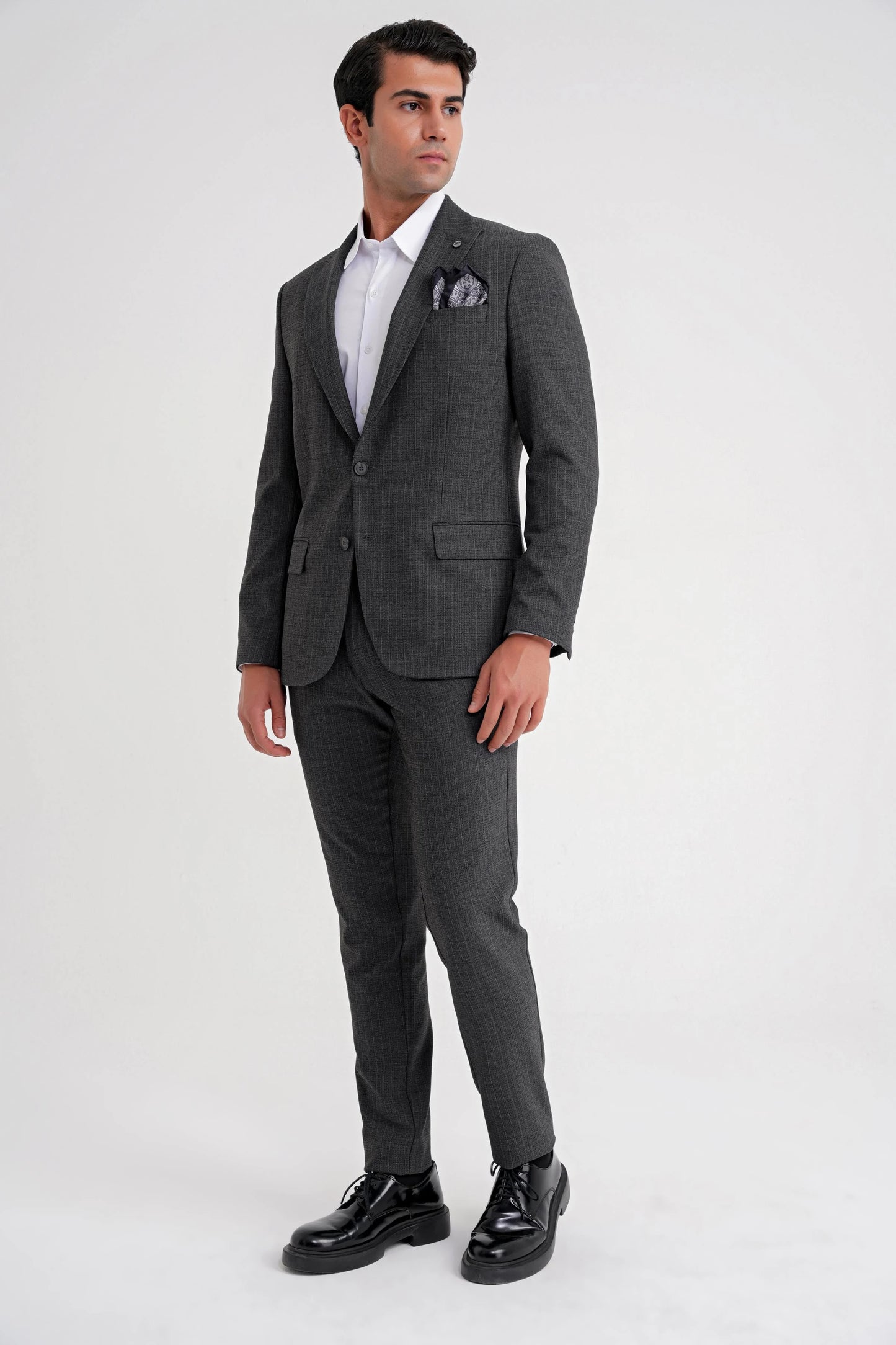 C 724 Ceket Comfort Füme