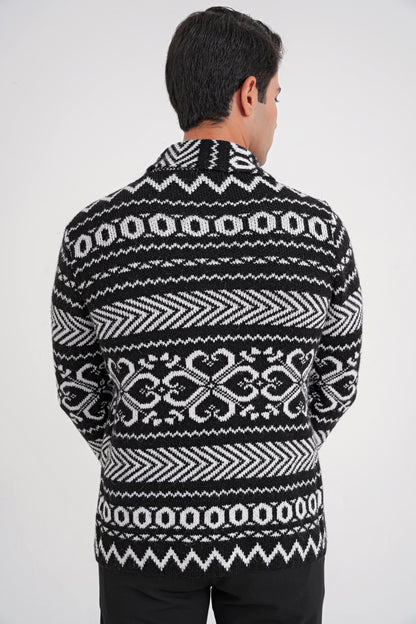 Triko Ceket 03 Comfort Siyah