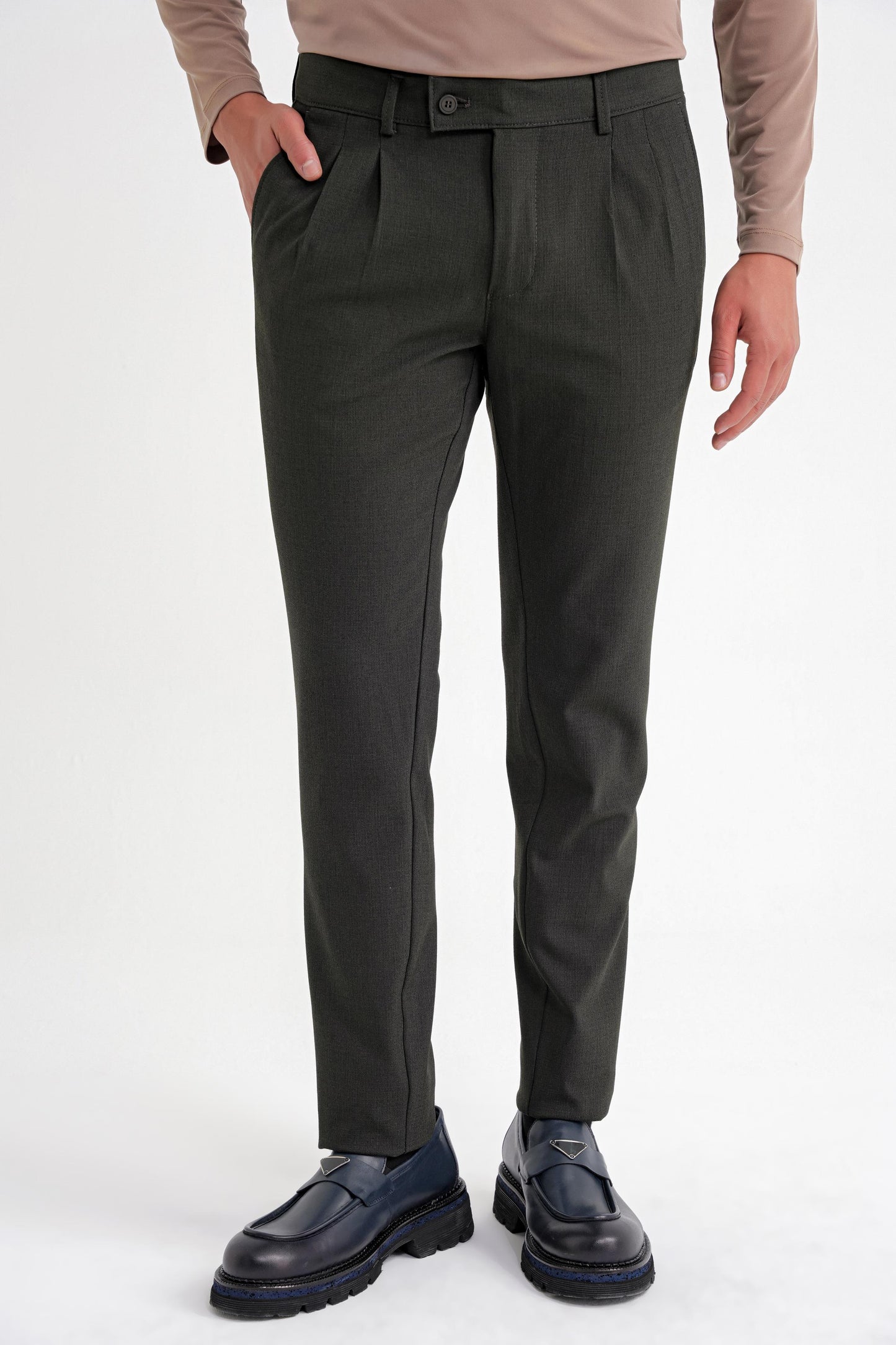 P 1205 Pantolon Comfort Füme