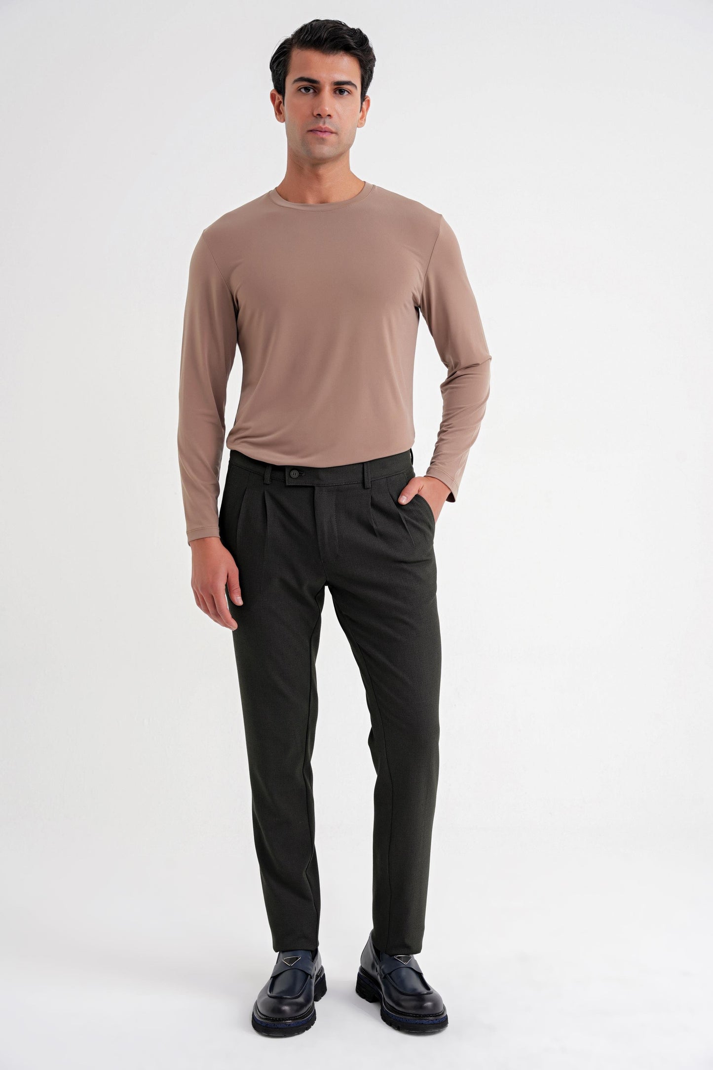 P 1205 Pantolon Comfort Füme