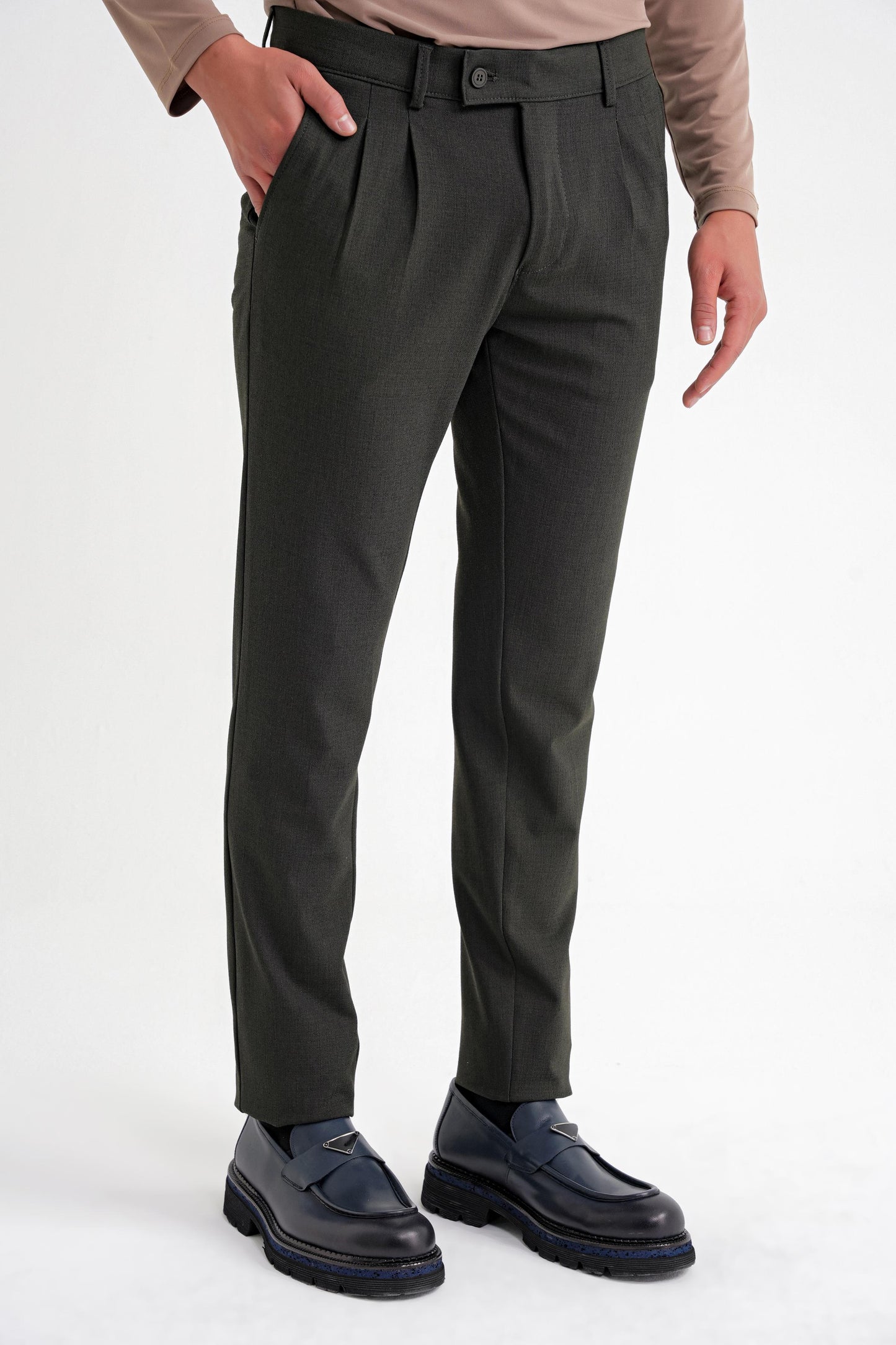 P 1205 Pantolon Comfort Füme