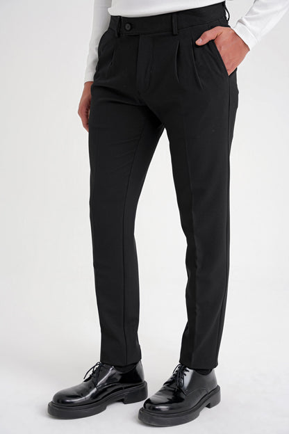 P 1205 Pantolon Comfort Siyah