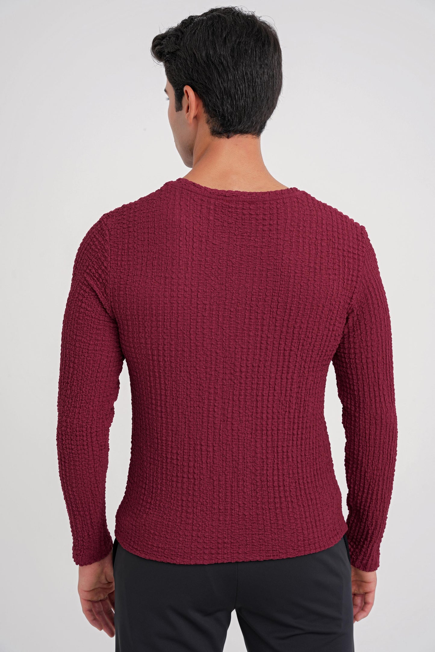 Ts 916 T-shirt Slim Bordo