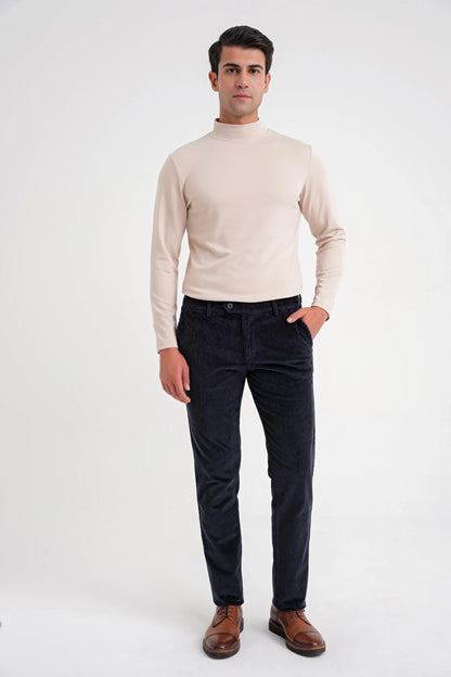 P 1199 Pantolon Comfort Lacivert