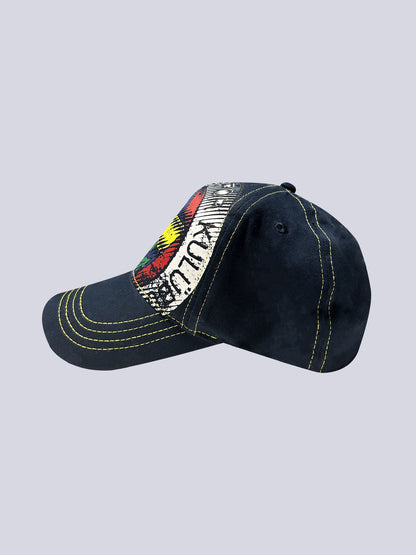 Fenerbahçe Lacivert 6 Renk Logolu Unisex Şapka