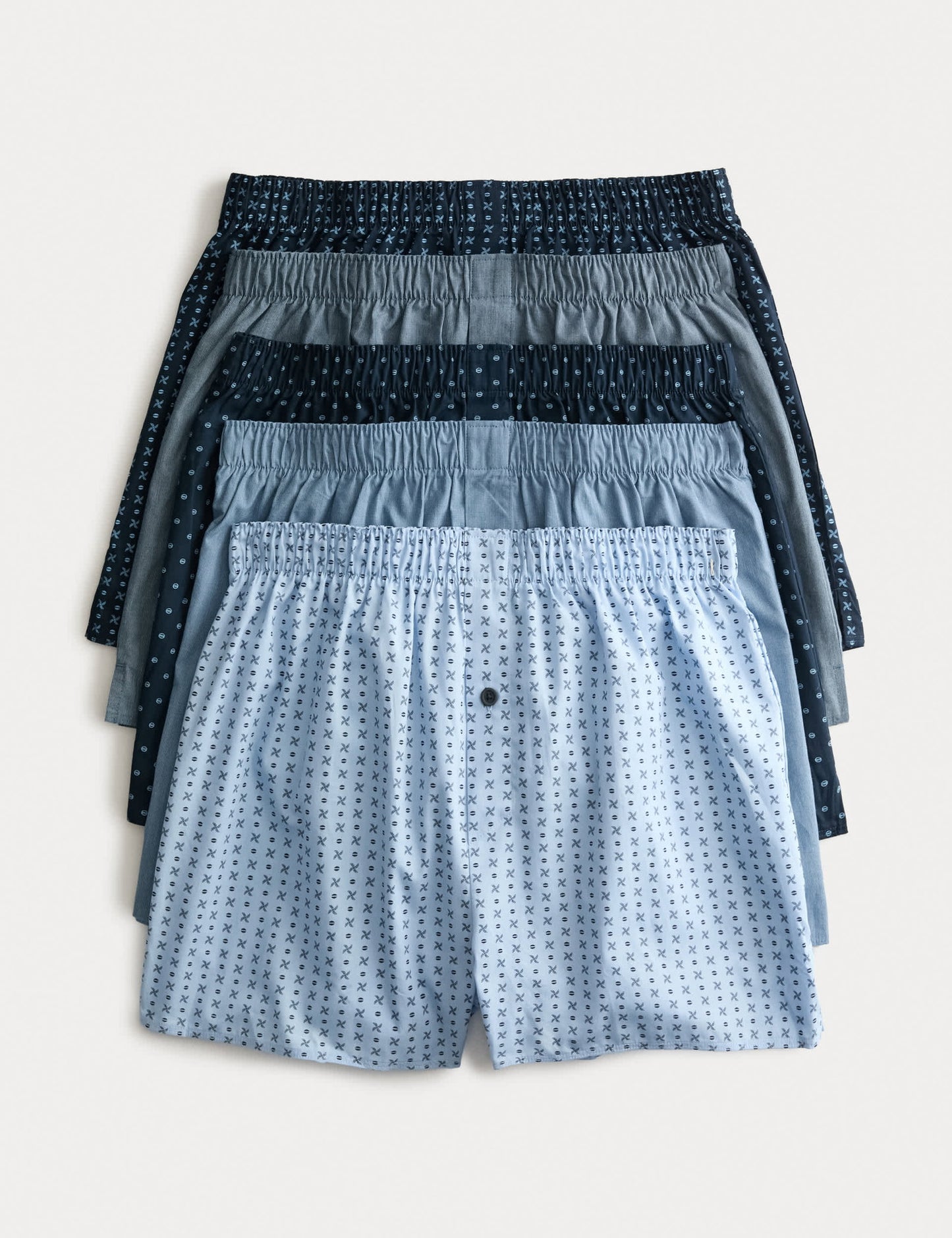 5'li Desenli Boxer
