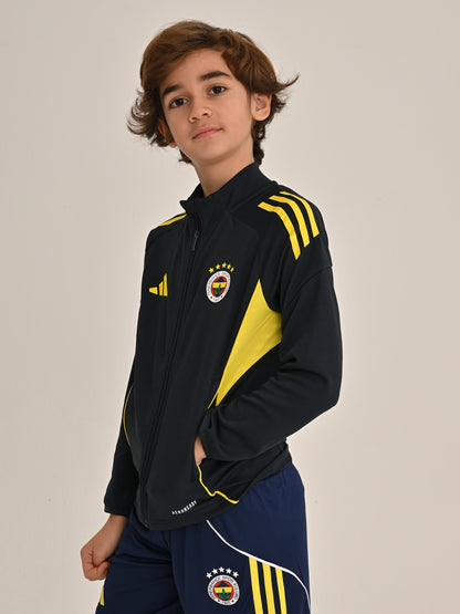 Fenerbahçe 2025/26 Adidas Lacivert Tam Fermuarlı Jr. Sweatshirt