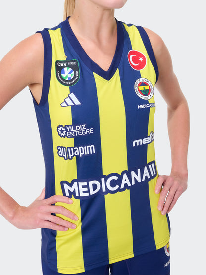 Fenerbahçe Voleybol 2025/26 Adidas Çubuklu Kadın Forma
