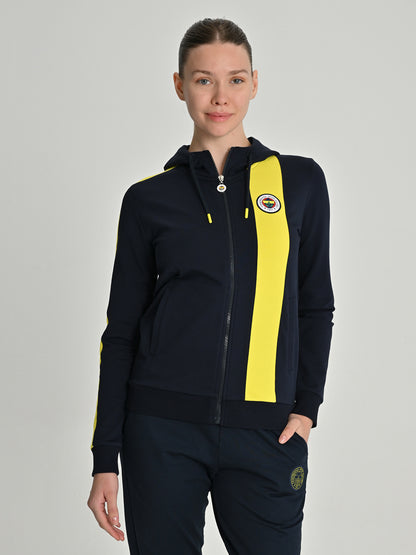 Fenerbahçe Tribün Kadın Basic Sweatshirt