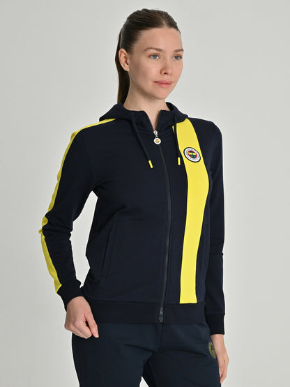 Fenerbahçe Tribün Kadın Basic Sweatshirt