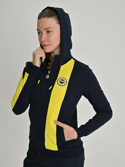 Fenerbahçe Tribün Kadın Basic Sweatshirt