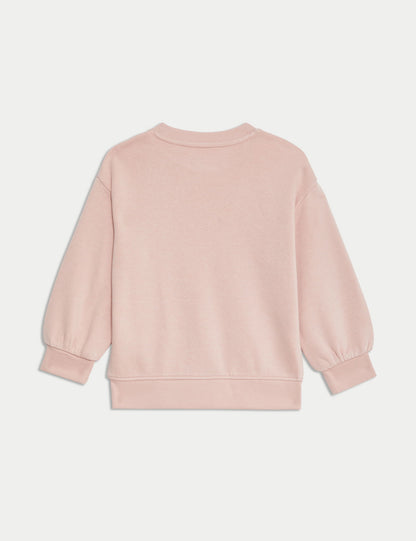 Regular Fit Desenli Sweatshirt