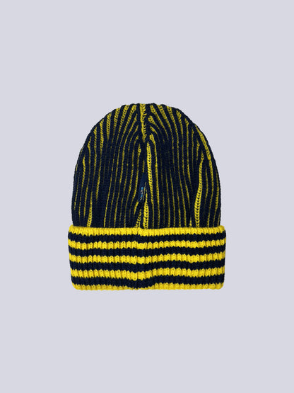 Fenerbahçe Sarı Lacivert 6 Renk Logolu Unisex Bere