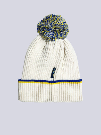 Fenerbahçe Ekru Palamut Nakışlı Kadın Bere