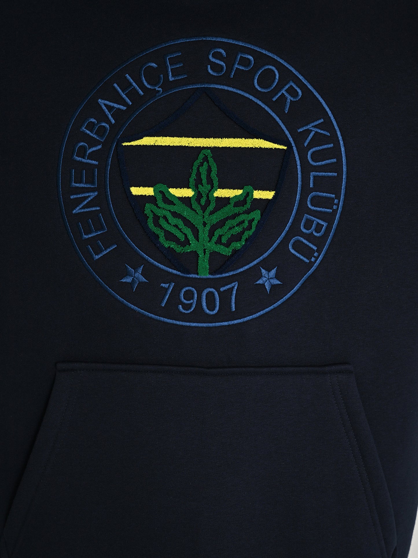 Fenerbahçe Lacivert Tribün Fb Nakış Logo Erkek Sweatshirt