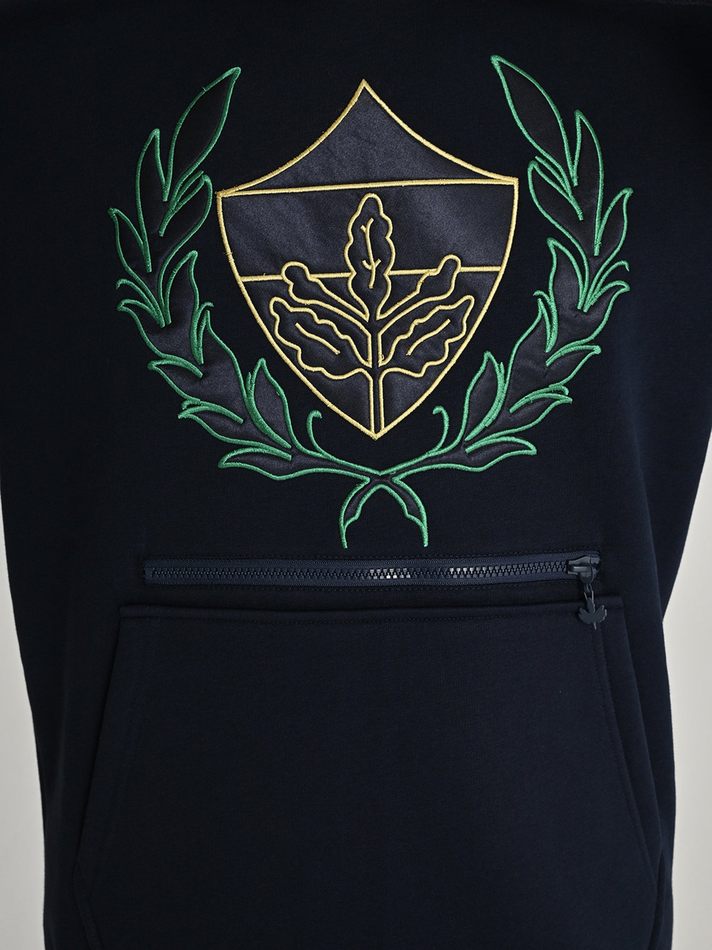 Fenerbahçe Lacivert Kolej Çelenk Logolu Erkek Sweatshirt