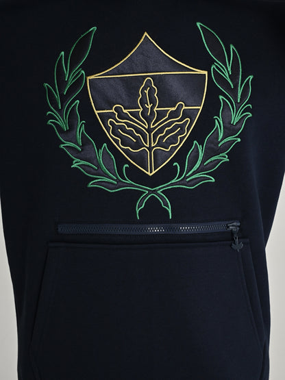 Fenerbahçe Lacivert Kolej Çelenk Logolu Erkek Sweatshirt