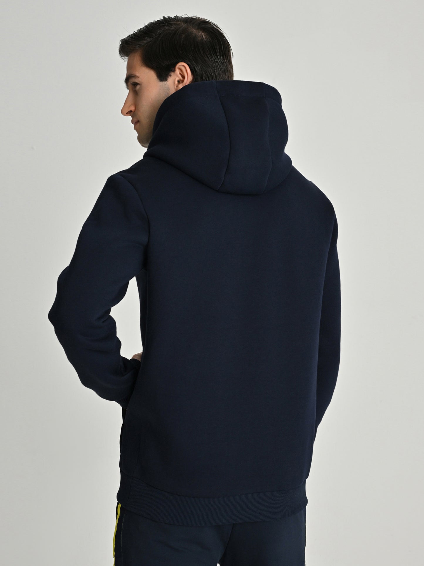 Fenerbahçe Lacivert Kolej Çelenk Logolu Erkek Sweatshirt