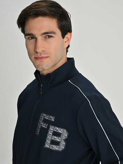 Fenerbahçe Lacivert Trend Reflektör Detaylı Erkek Sweatshirt