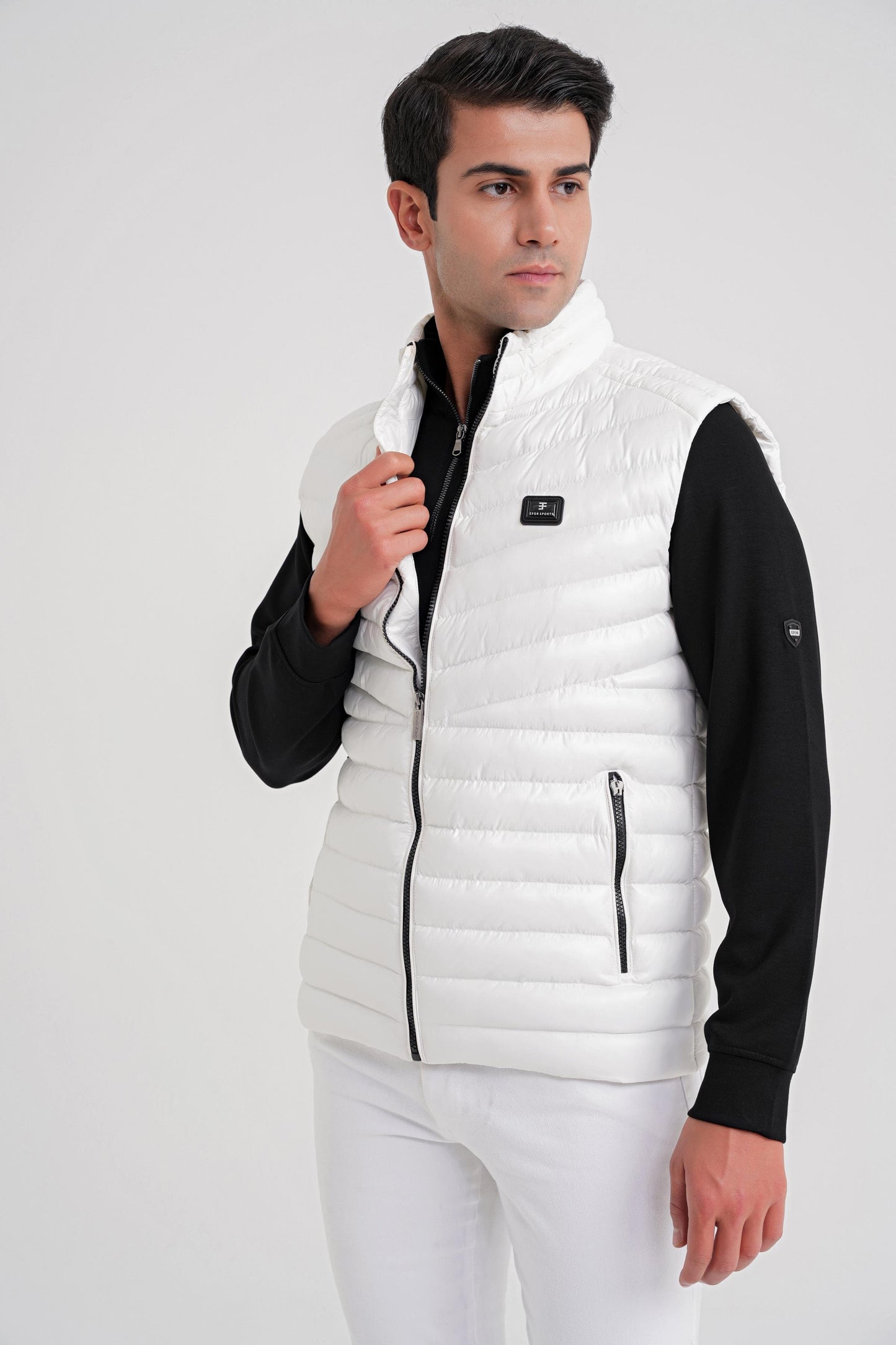 Y 164 Yelek Comfort Beyaz