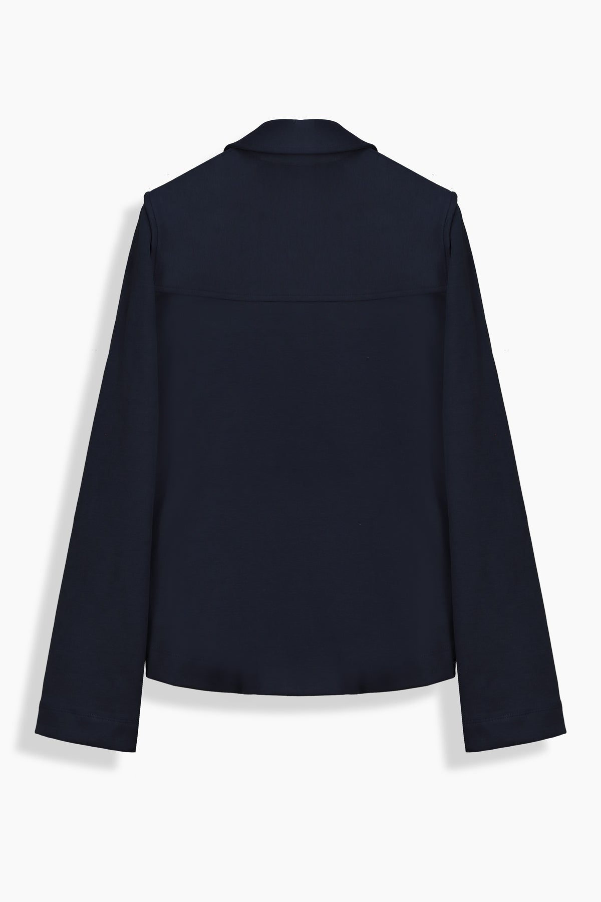 Luca Polo Yaka Lacivert Sweatshirt