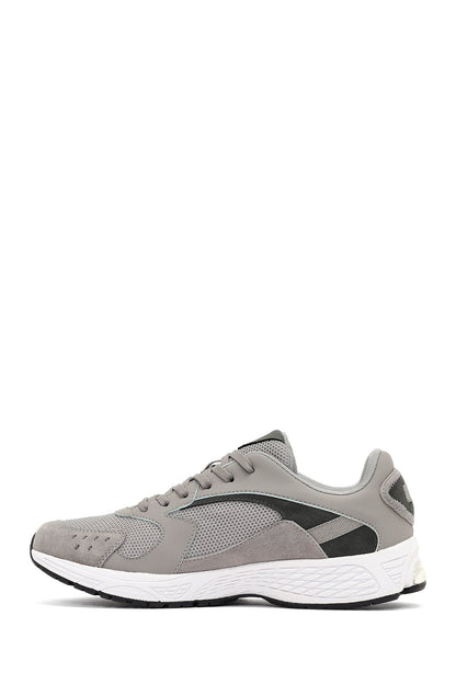 Derimod Studio Erkek Gri Bağcıklı Kalın Tabanlı Sneaker