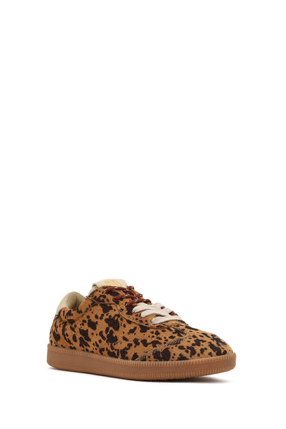 Derimod Studio Kadın Leopar Bağcıklı Desenli Sneaker