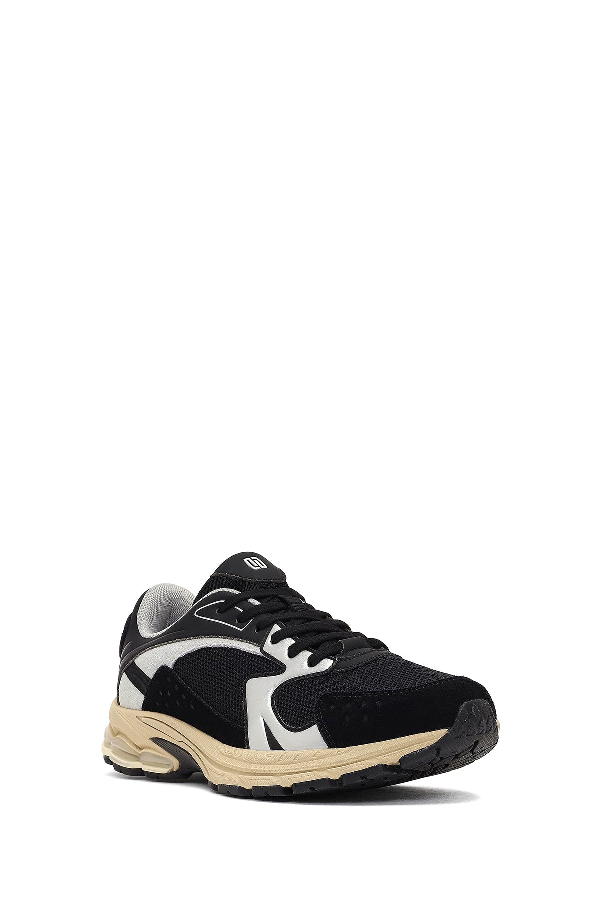 Derimod Studio Erkek Siyah Bağcıklı Kalın Tabanlı Sneaker