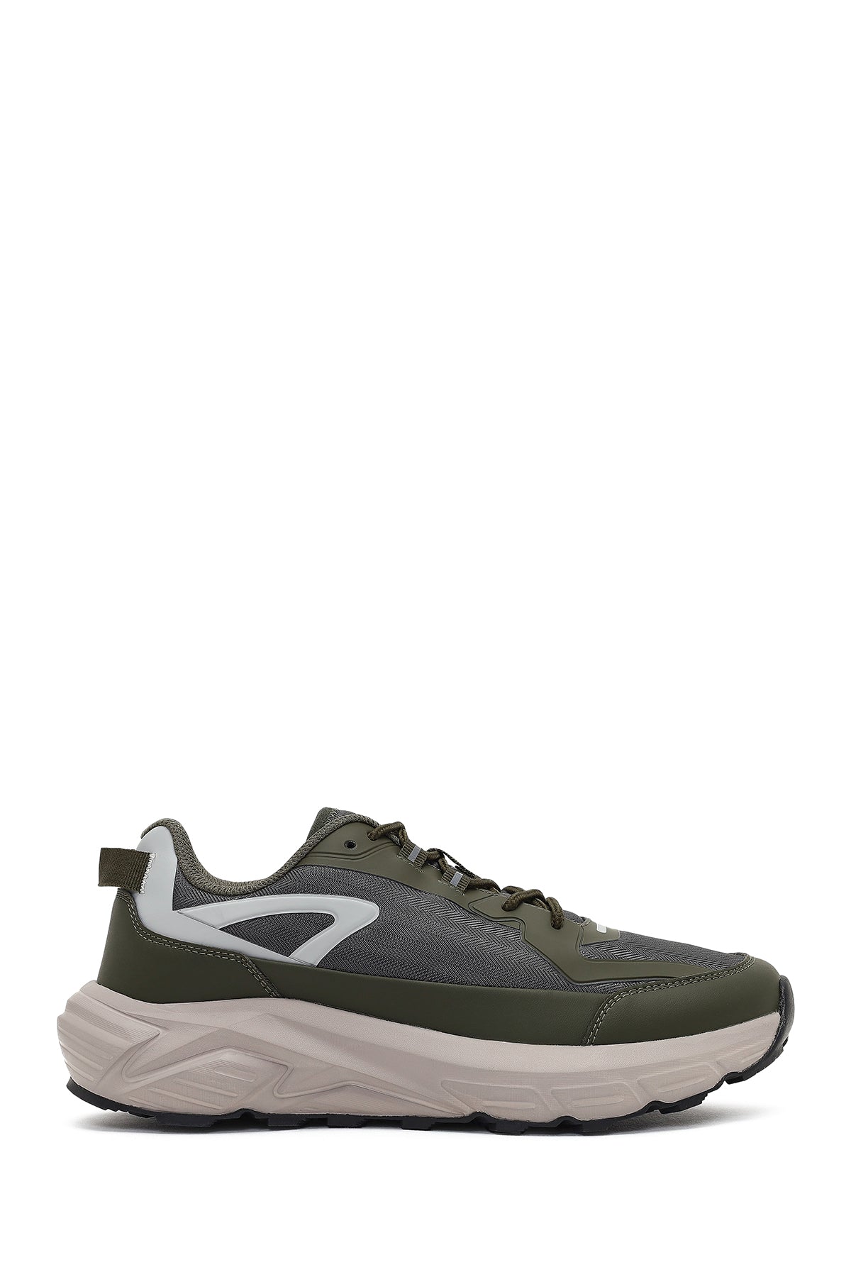 Derimod Studio Erkek Yeşil Bağcıklı Kalın Tabanlı Sneaker