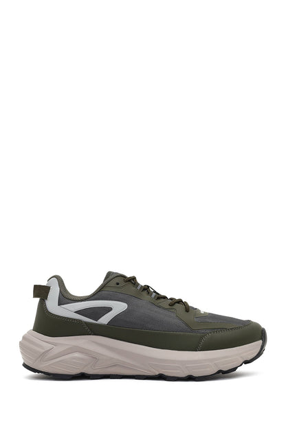 Derimod Studio Erkek Yeşil Bağcıklı Kalın Tabanlı Sneaker