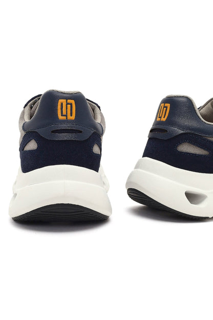 Derimod Studio Erkek Lacivert Bağcıklı Kalın Tabanlı Sneaker