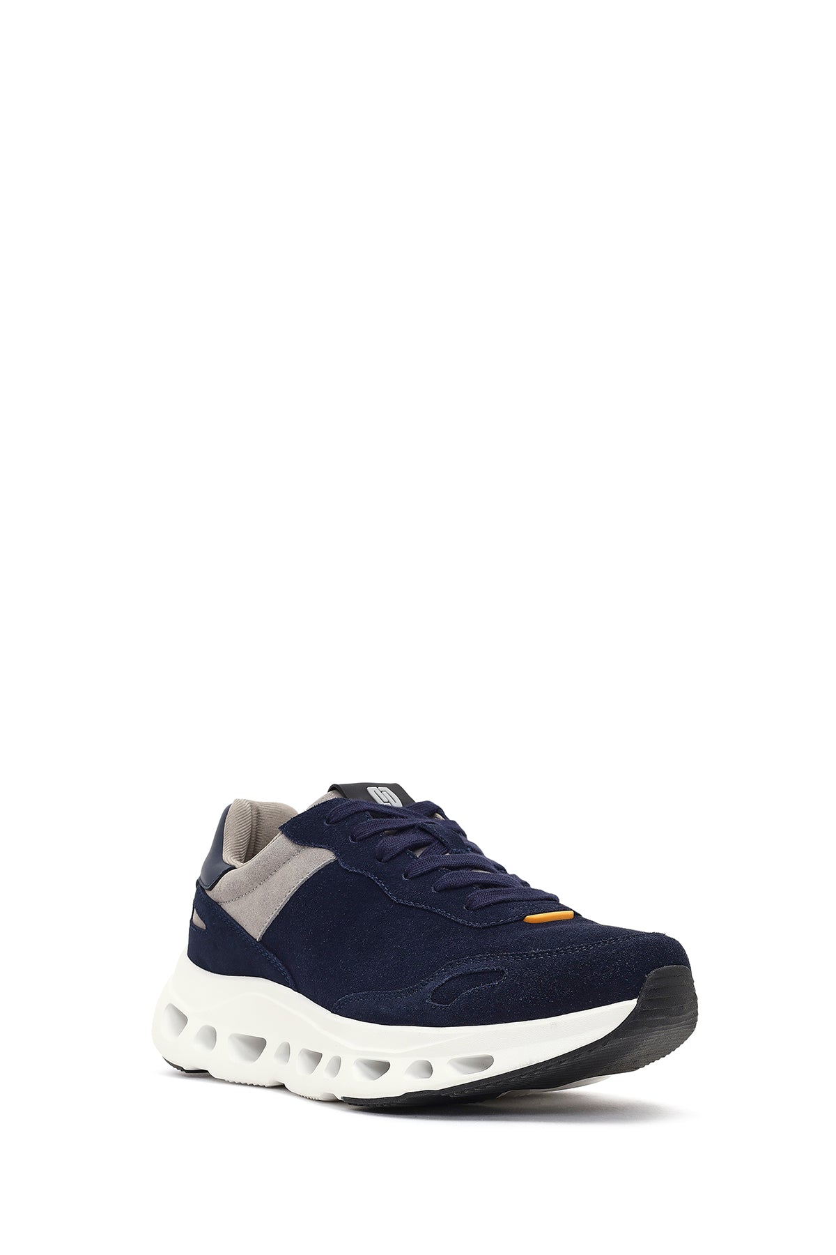 Derimod Studio Erkek Lacivert Bağcıklı Kalın Tabanlı Sneaker
