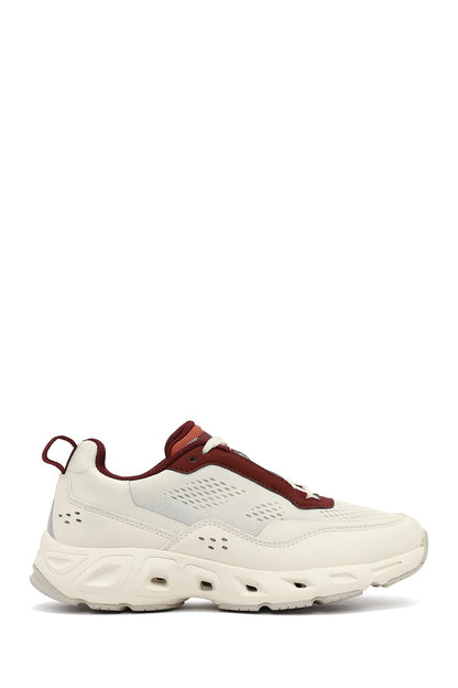 Derimod Studio Kadın Beyaz Bağcıklı Kalın Tabanlı Sneaker