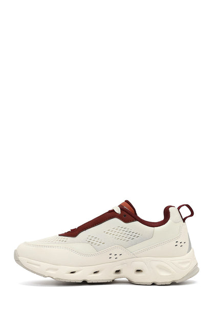 Derimod Studio Kadın Beyaz Bağcıklı Kalın Tabanlı Sneaker