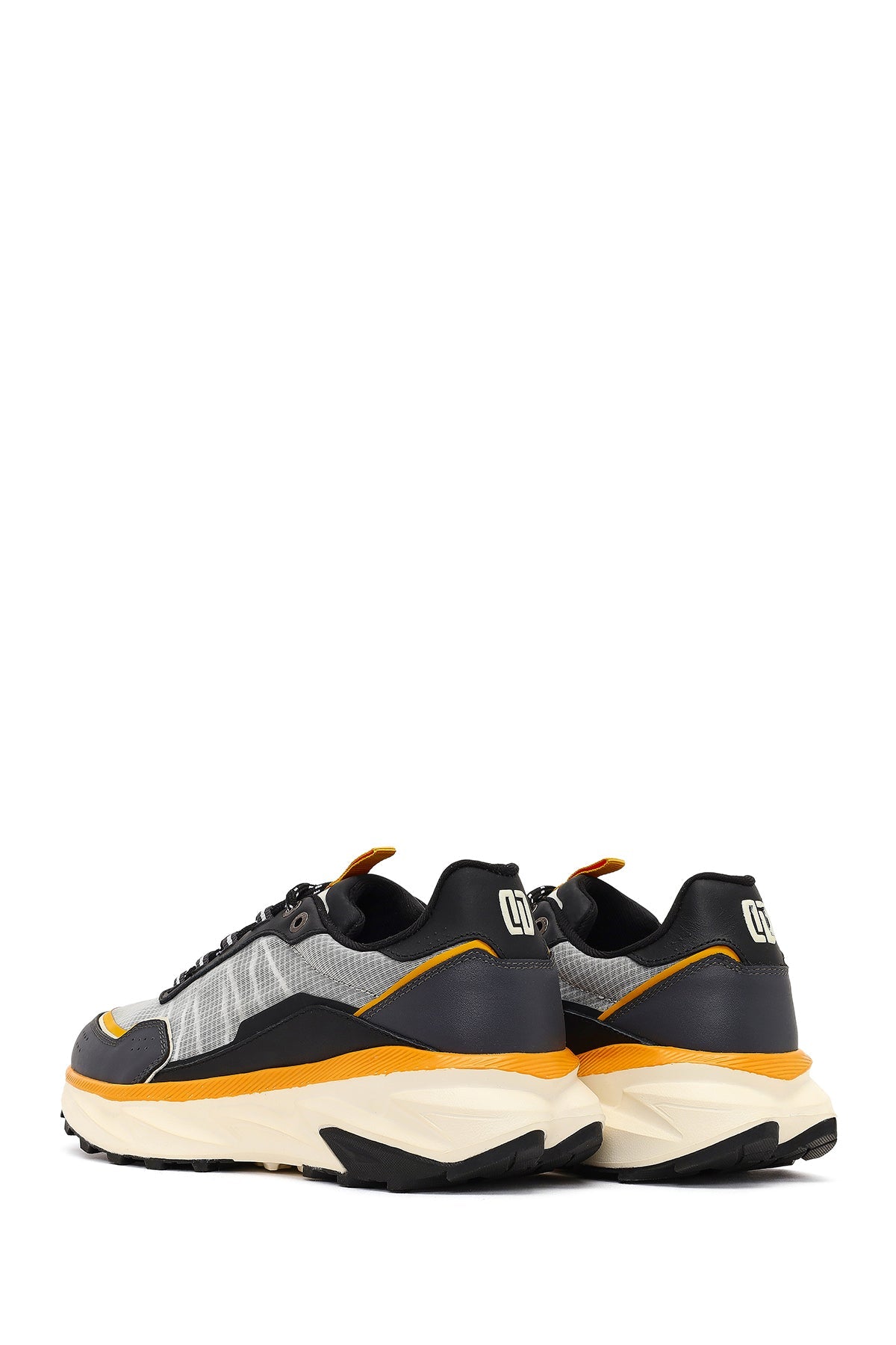Derimod Studio Erkek Siyah Bağcıklı Kalın Tabanlı Sneaker