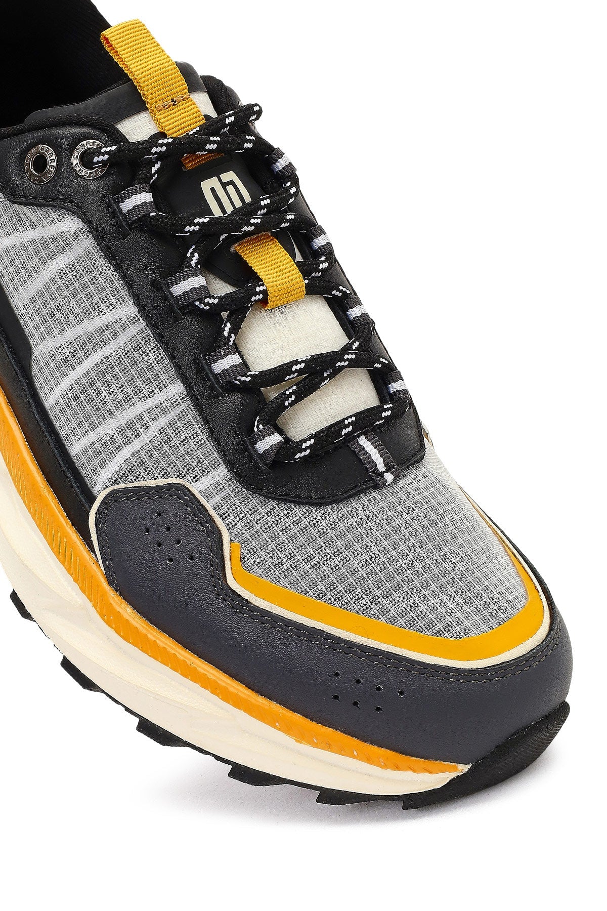 Derimod Studio Erkek Siyah Bağcıklı Kalın Tabanlı Sneaker